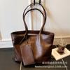 This year's popular bag women's large-capacity 2025 new autumn and winter versatile simple retro shoulder bag commuter tote bag