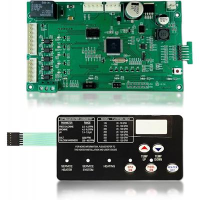 Kontrolpanelssæt 42002-0007S til Pentair MasterTemp 200-400 & Sta-Rite Max-E-Therm SR200-400, Indeholder 472610Z Pude