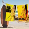 Classic Movie K-Kill Bill Microfiber Blanket Quick Drying Beach Towels Oversized Printing Super Absorbent Pool Towel Blanket
