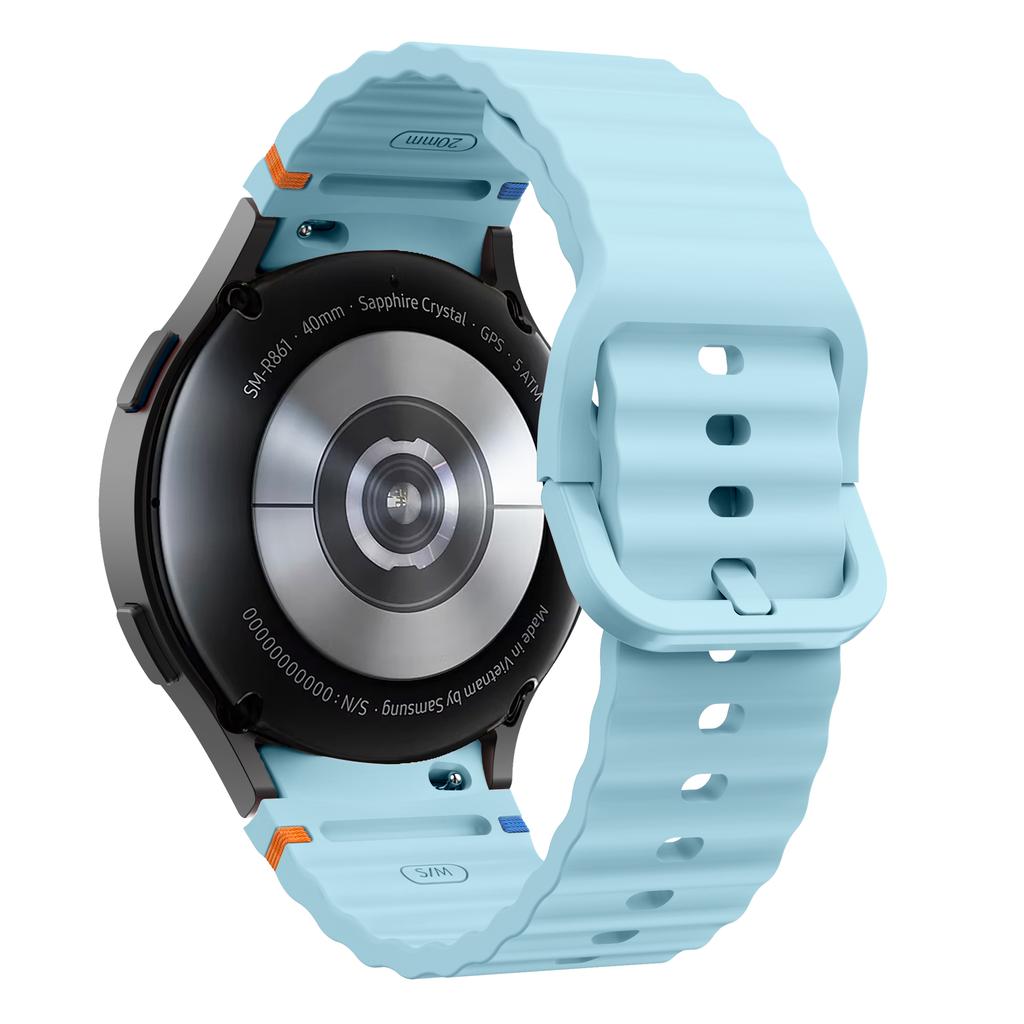 Original Silikonband für Samsung Galaxy Watch 7 FE 6 4 Classic 5 pro 44mm 40mm 43mm 47mm 45mm Armband Galaxy Watch6 7 Strap