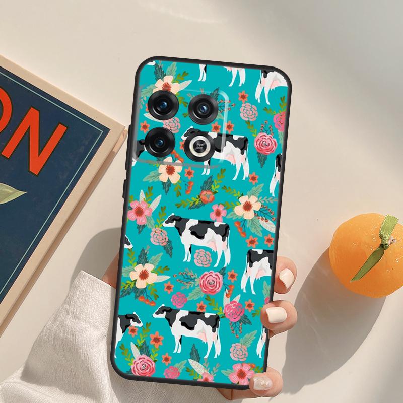 Cute Highland Cow Case For OnePlus 13T 10T 10R 12R 13R 15 13 12 11 10 9 Pro Nord CE 5 2 3 4 Lite N20 N30 Cover
