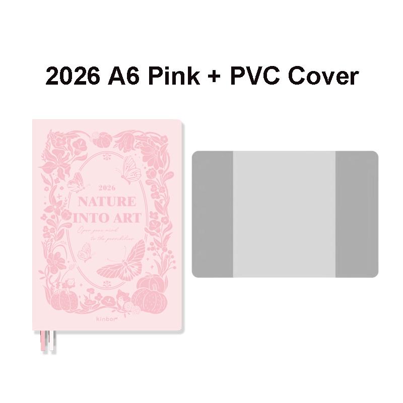 Neuer Kinbor Jahresplaner Journal A5 A6 Notizbuch 52g BaChuan Papier Wochen-Monatsplanung Notizbuch To-Do-Liste