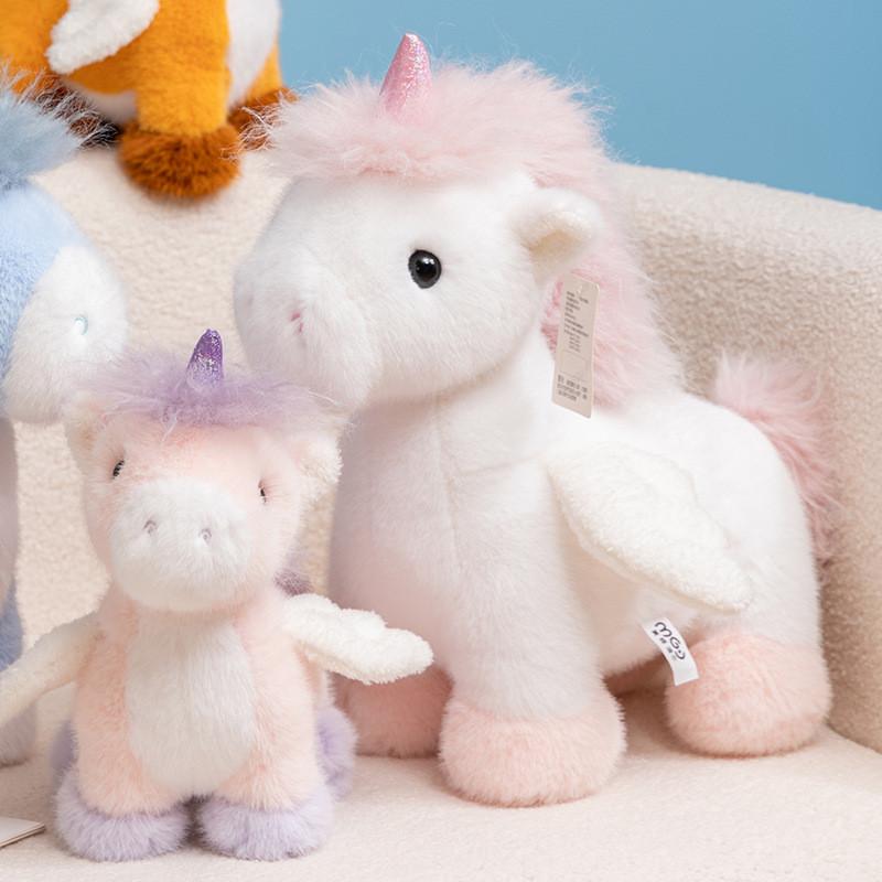 Plush Toy Unicorn Cartoon Cute Soft Filling Doll Children Birthday Holiday Gift
