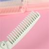 Detangling Foldable Hair Comb Massage Hair Brush Creative Folding Comb  Hairdressing Tools
