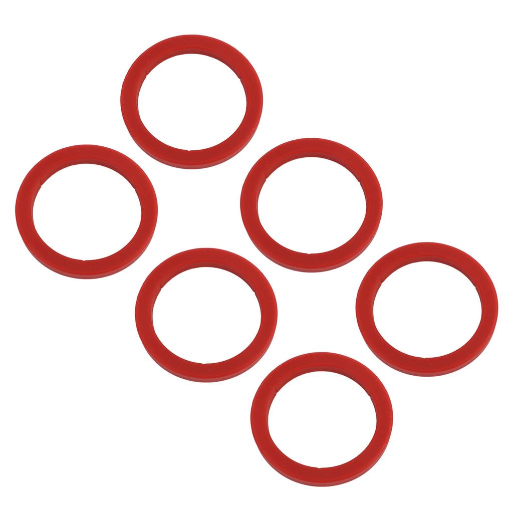 6pcs Grouphead Gasket Replacement for Gaggia E61 Coffee Machine 8.0mm Thick Silicone Brew Group Head Gasket