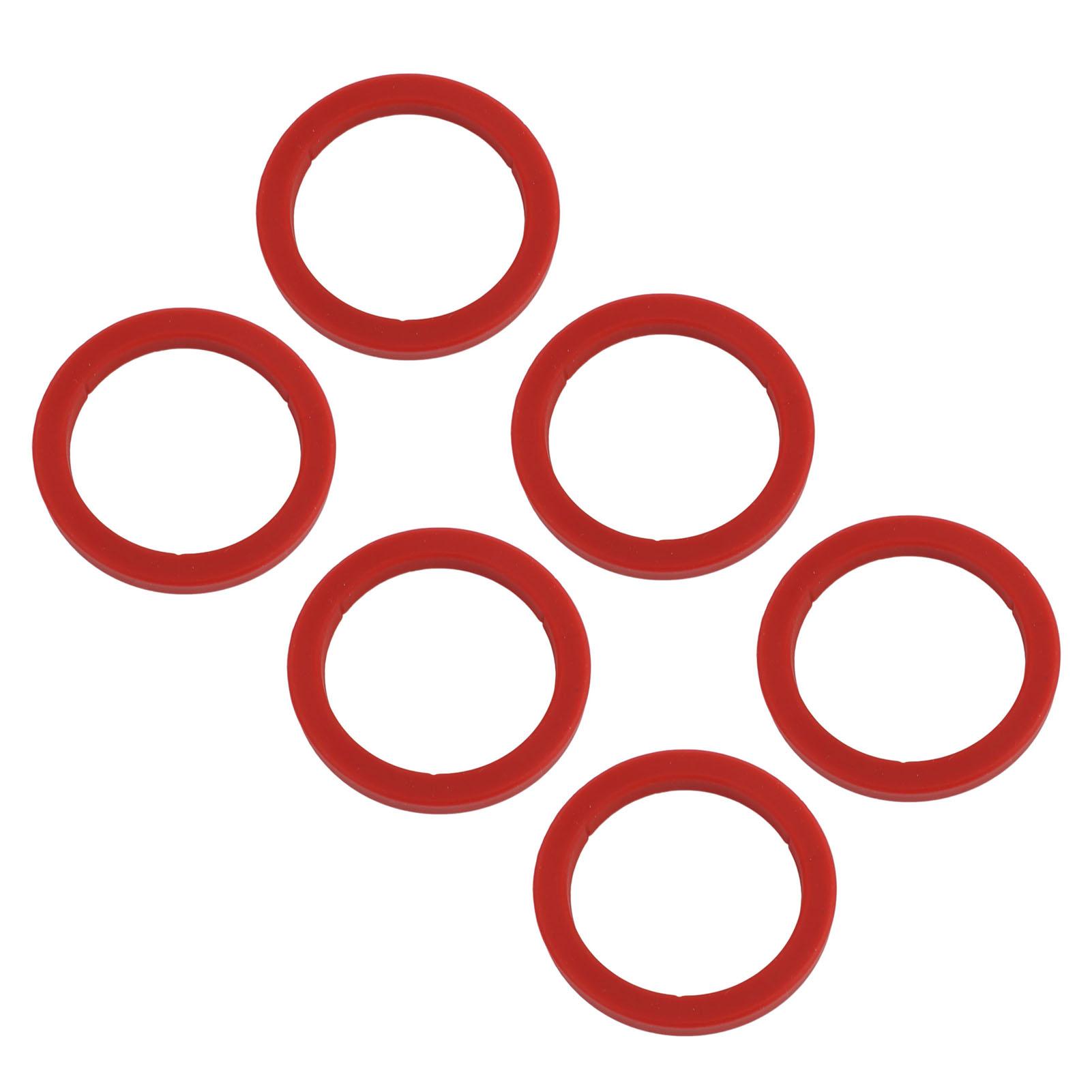 

6pcs Grouphead Gasket Replacement for Gaggia E61 Coffee Machine 8.0mm Thick Silicone Brew Group Head Gasket