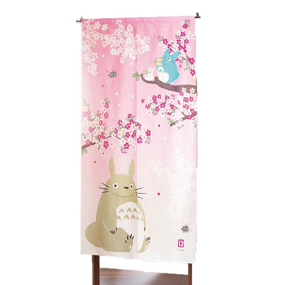 

Servan My Neighbor Totoro Curtain Totoro Dancing Cherry Blossoms