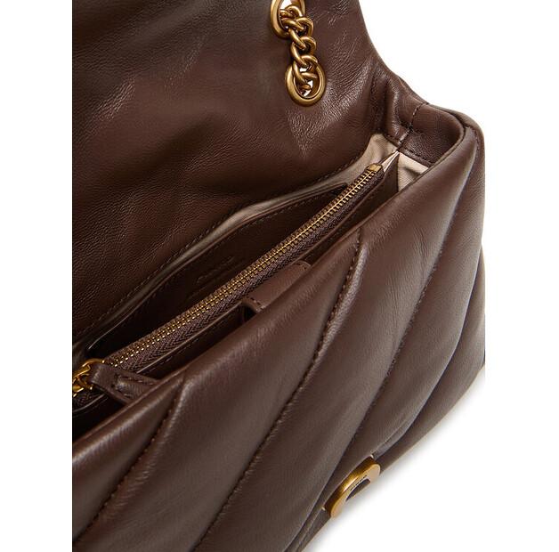 Bag PINKO Love Puff Mini CL PE 25 PLTT 100039 A0F2 Brown