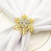 Snowflake Napkin Buckle Napkin Ring Wedding Party Napkin Ring Decoration D57B