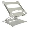 Laptopständer Wärmeableitung Verstellbarer Winkel Tragbar Silber Laptopständer Aluminiumlegierung für Schreibtisch