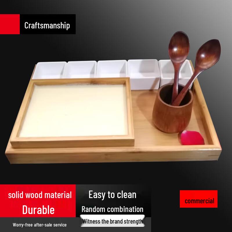 Bamboo Tofu Press and Mold Set