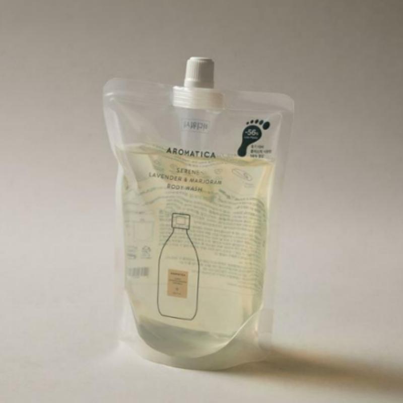 AROMATICA Serein Sprchový gel Levandule & Majoránka Náplň