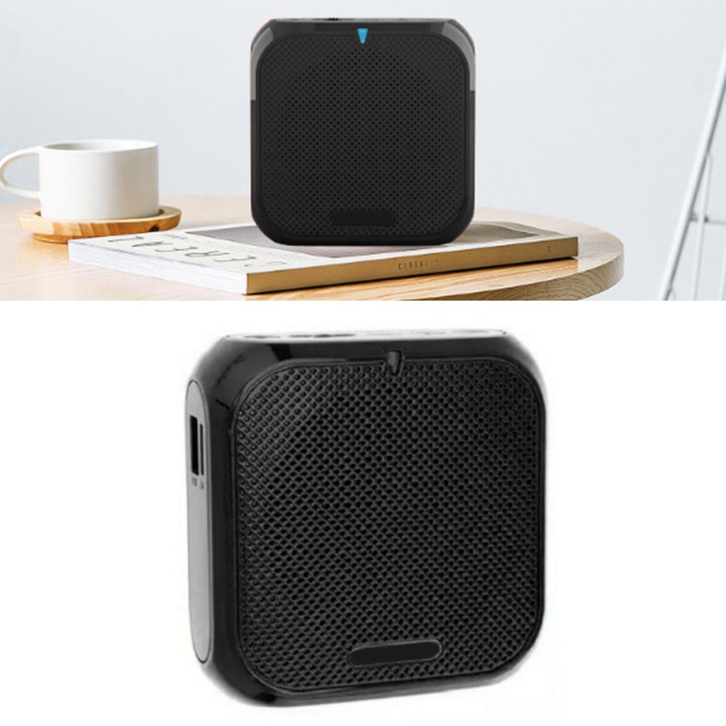 Wired Voice Amplifier Professional Mini Lightweight Microphone Amplifier with Lavalier Lapel Mic