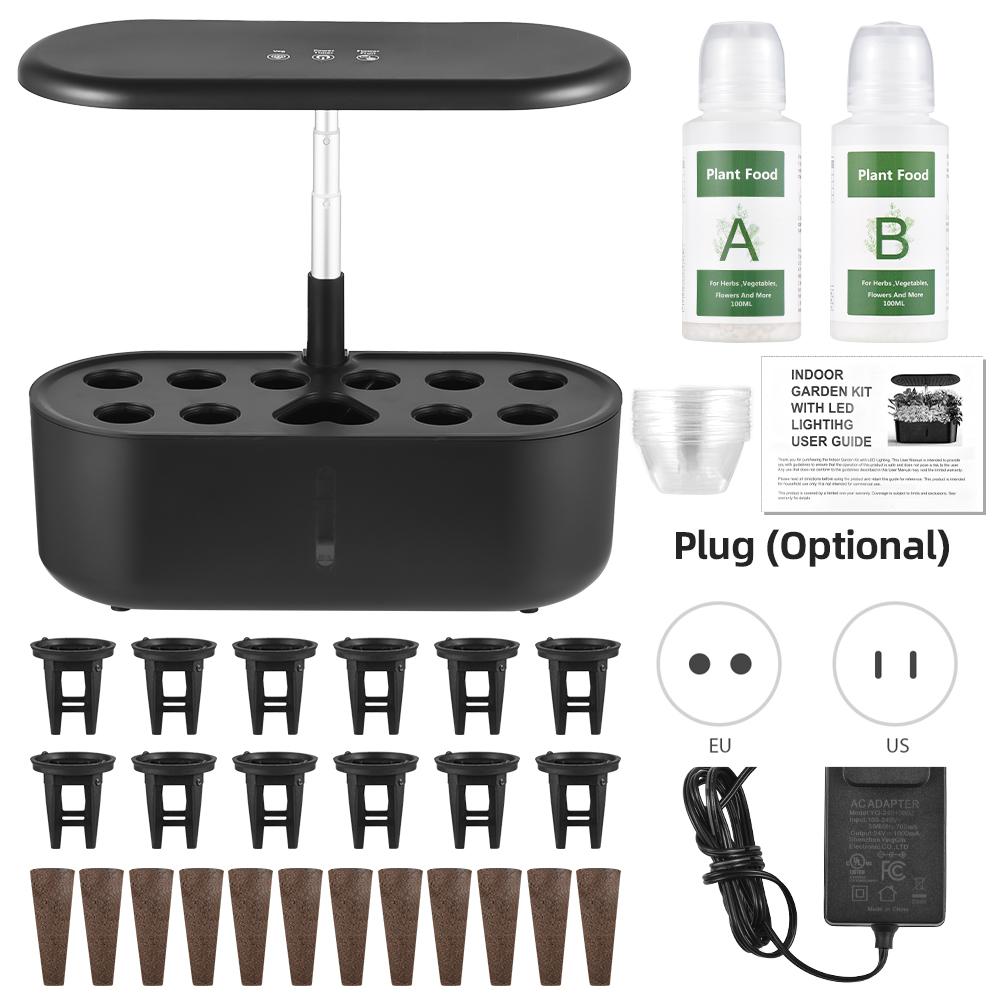 Osvětlení rostlin pro pokojové rostliny Dotykový displej v režimu ovoce/zeleniny 24W Full Spectrum 104 LED Desk Grow