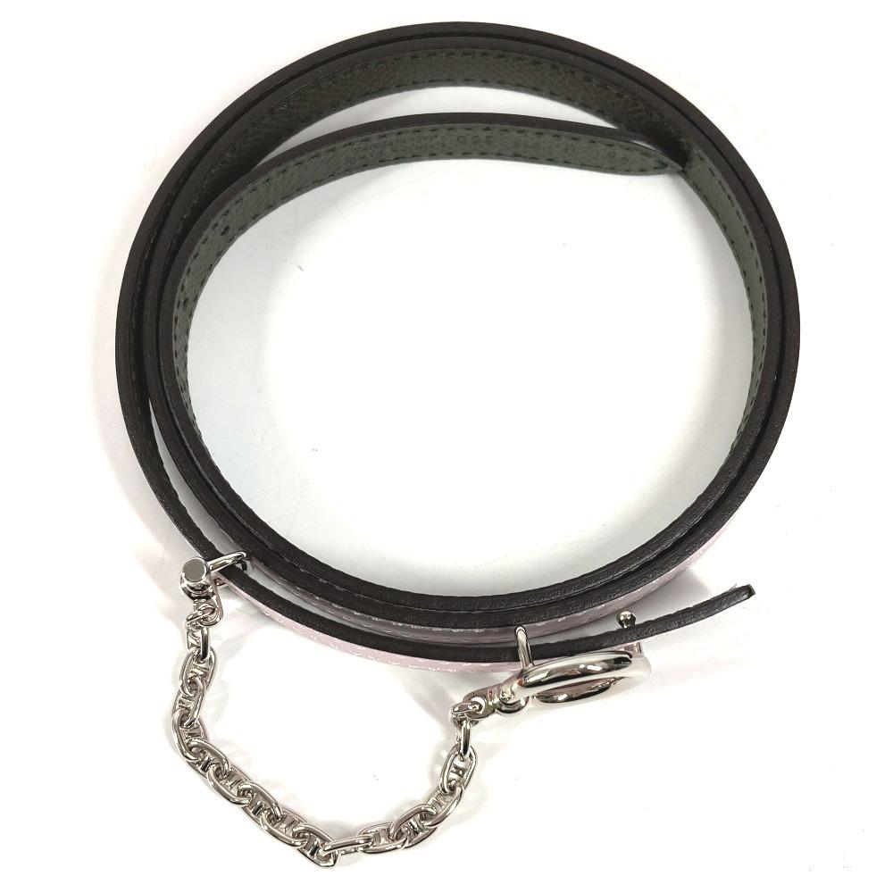 Hermes Carousel Belt Accessories Thin Belt Leather Chain Belt  Unused