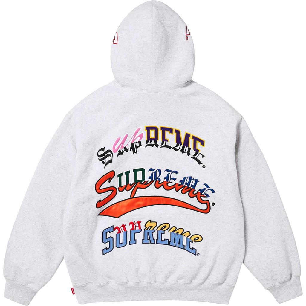 Supreme FW25 Multi Logos Hooded Sweatshirt Unisex SUP-FW25-100