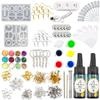 DIY Crystal Epoxy Earring Mold Set - Fashionable Variable Shapes Ear Hooks