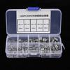 100pcs M6 Stainless Steel Coiled Wire Helical Screw Thread Inserts Set