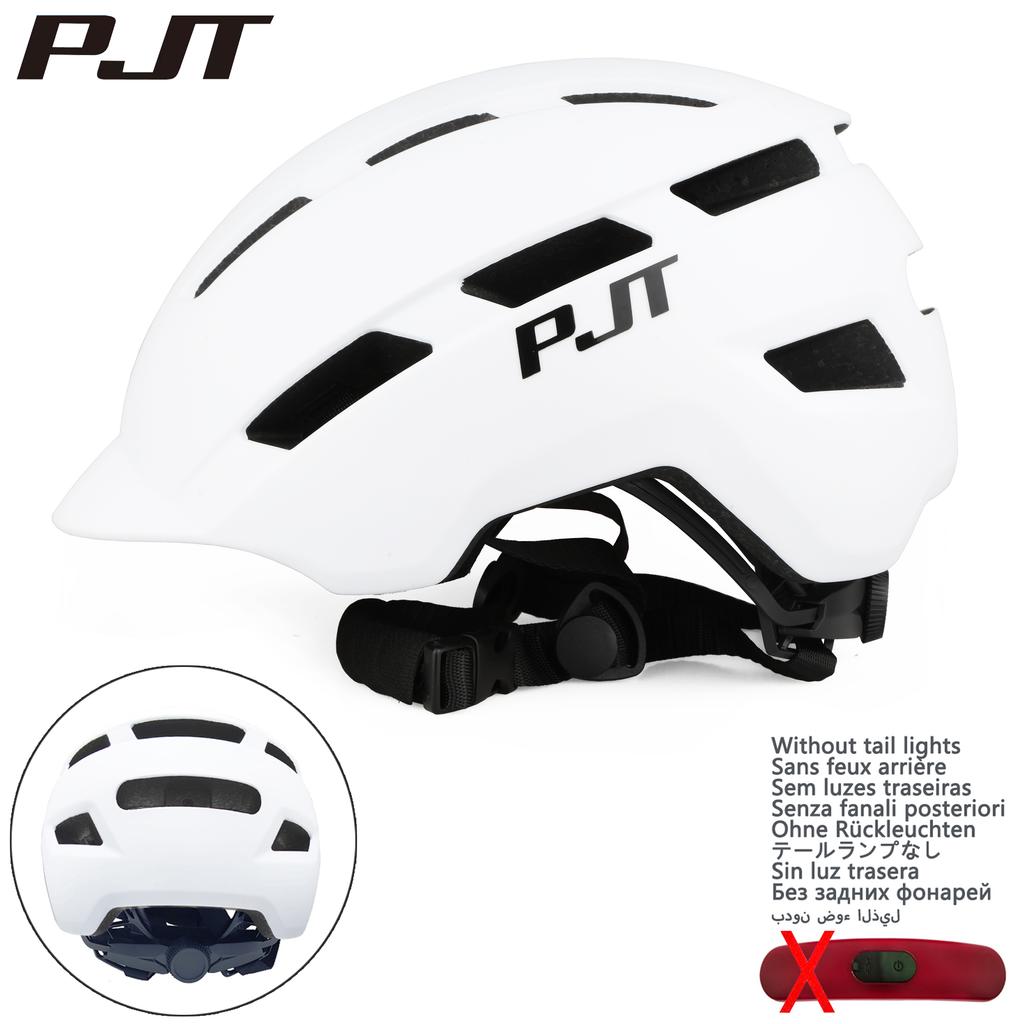 Pjt Cycling Helmet In-Mold Road Usb Rechargeable Tail Light/Helmets Bag For Your Choice Bicycle Helmet Safe Hat Mtb Bike Helmet