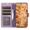 For Google Pixel 8 Case Orchid Butterfly Pattern Leather Cover Phone Wallet