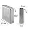 Shimomura Kihan Slim Chopstick Holder for Dish Depth of Just 3cm in Easy to Compact Size that Get in the For Small Cutlery Stainless x 3 x 40415