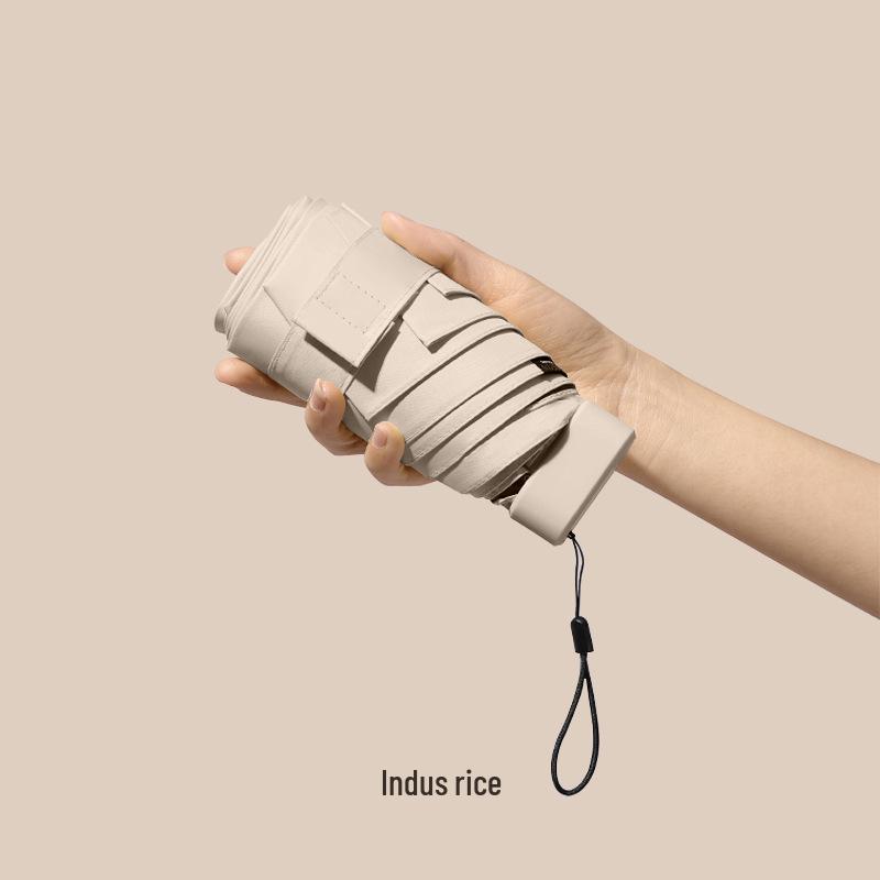 Скидка 60% Компактный зонт-трость двойного назначения: Защита от солнца и дождя, Портативный, Защита от УФ для женщин