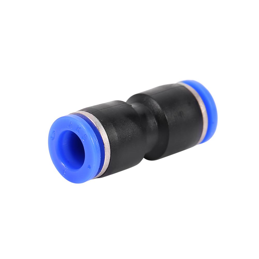5Pcs Pneumatic Push In Fittings Air Valve Water Hose Pipe Connector Joiner