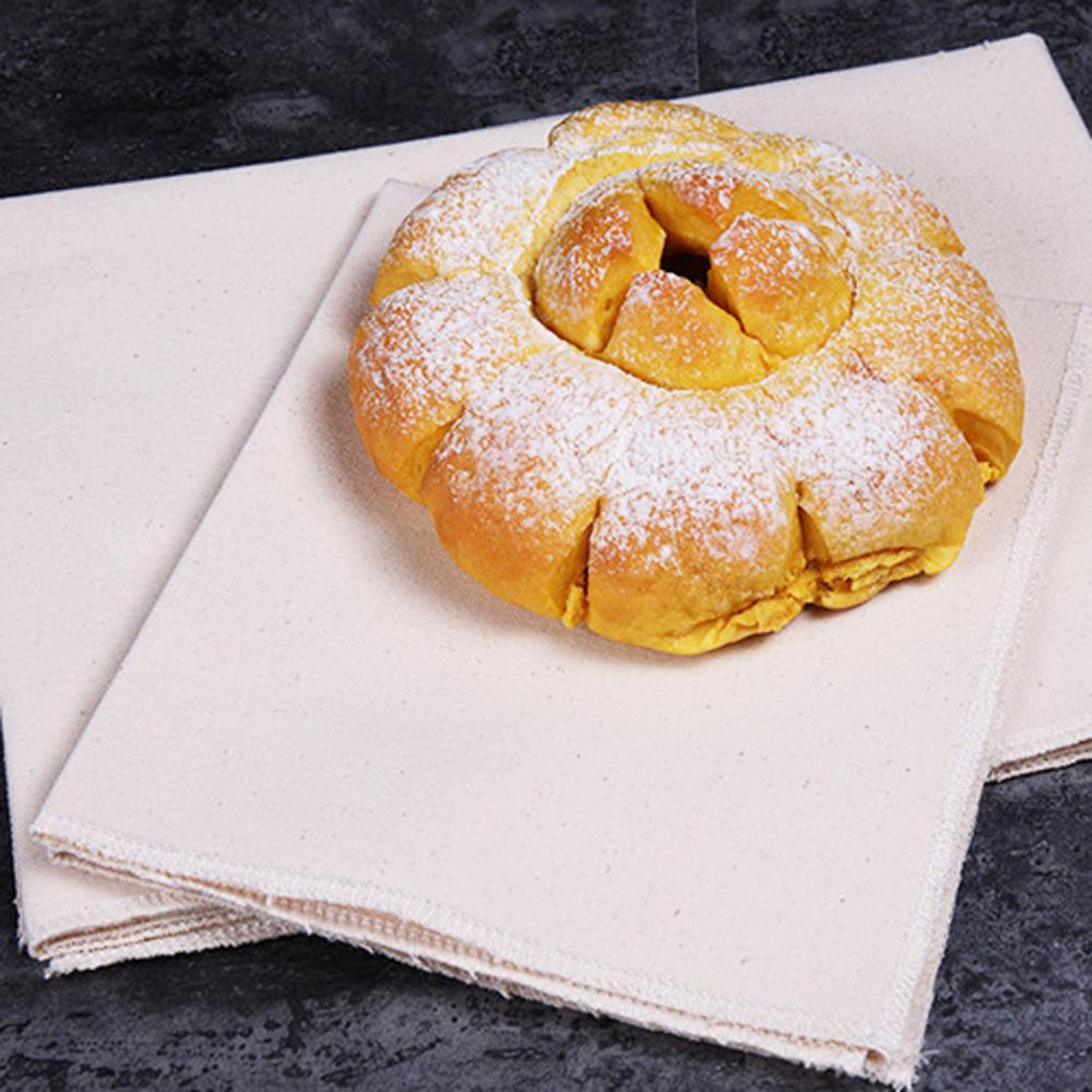 Flax Kitchen Baking Proofing Cloth Dough Bakers Mat Pastry Tools Fermented Cloth