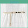 Stylish Pearl Embellished Waist Belt For Women Perfect For Fashionable Dress Outfits