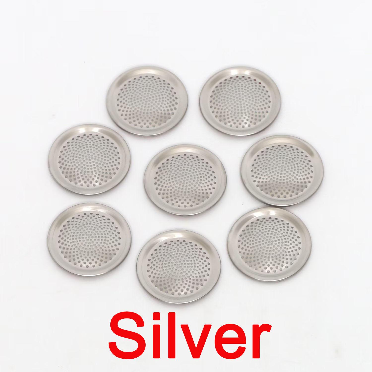 For BYD ATTO3/Yuan Plus   2024 Car Door Lower Speaker Horn Cover Stainless Steel Frame Trim Auto Interior Accessories Sliver