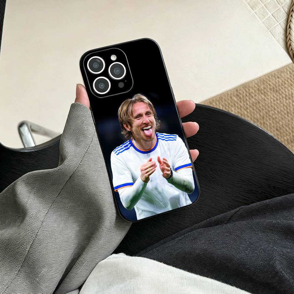 Luka Modric Phone Case For iPhone 17, 16,15,14,13,12,11 Plus,Pro Max, Others Soft Black Cover iPhone11PROMAX