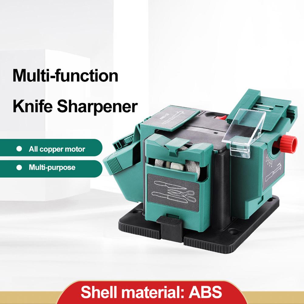 Multifunctional Drill Bit Sharpener Angle Adjustable Electric Cutter Scissor Sharpener Professional for Knife Chisel HSS Drill