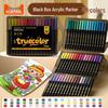 True Color Washable Acrylic Markers - Layerable, Non-Bleeding for Kindergarten Art & Primary School Students