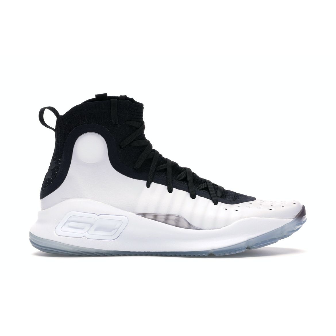 

Кроссовки Under Armour Curry 4 Black White мужские 1298306-007