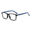 Big Frame Square Myopia Eyewear Female Male Stylish Anti-blue Light TR90 Okulary Korekcyjne 0 -0.5 -0.75 -1.0 Up To -6.0