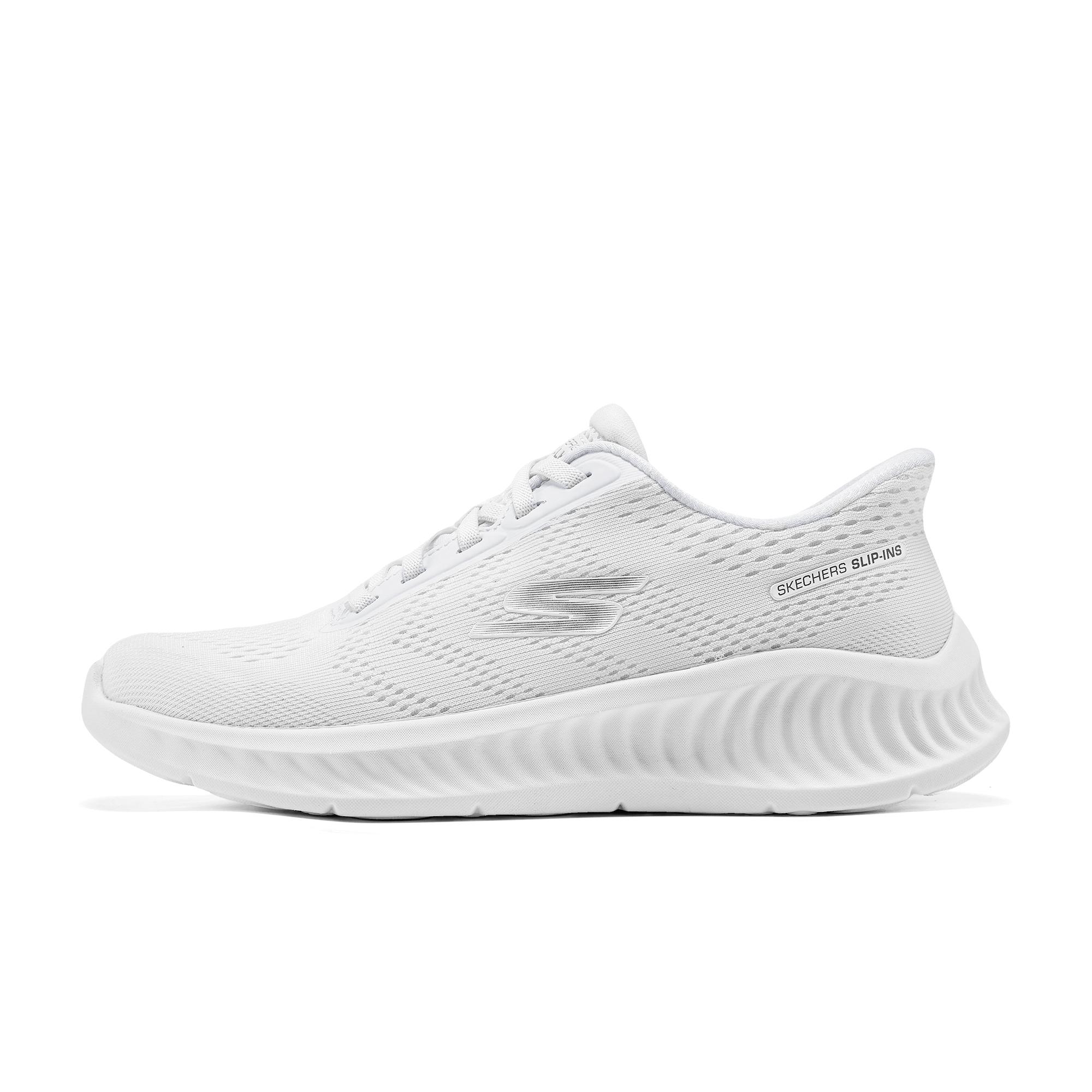 Skechers Go Walk Fabric Comfortable Soft Low Top Casual Shoes Women sneaker White 125643-WHT 36.5