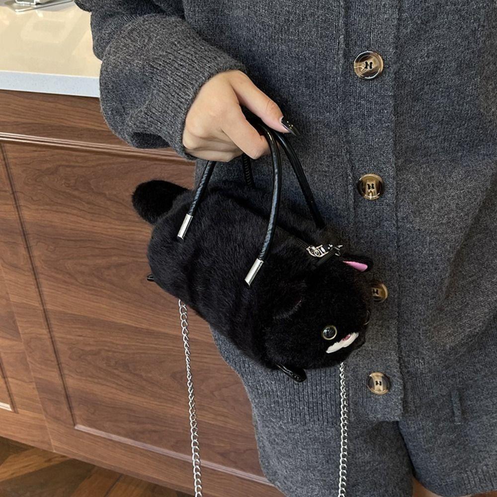 Designer Cat Cross Bag Small Cute Women's Handbag New Simulated Cat Bag  for Girls
