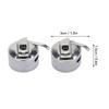 2pcs Flexible Metal Sewing Machine Bobbin Case Steel Bobbin Holder  Home Sewing