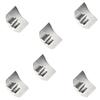 Portable Steel Finger Guard Kitchen Tool For Safe Cutting Comfortable Design Suitable Beginners Professional Use