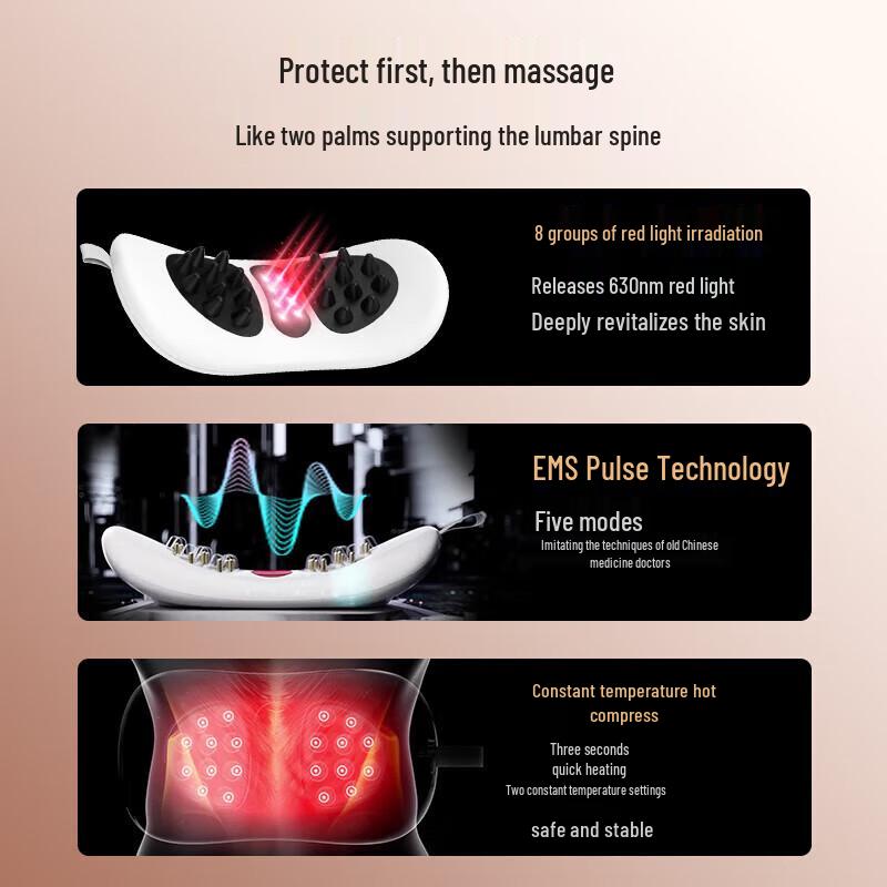 Bin Duo Kang Smart Lumbar Massager & Support