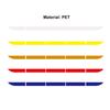 5 ks/sada Excelent Strip Atraktivní ochranná reflexní páska Exteriér Samolepící karoserie Auto Reflectante pro automobily