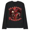 Deadpool & Wolverine Unisex Adult Wade Loves Dogpool Long-Sleeved T-Shirt