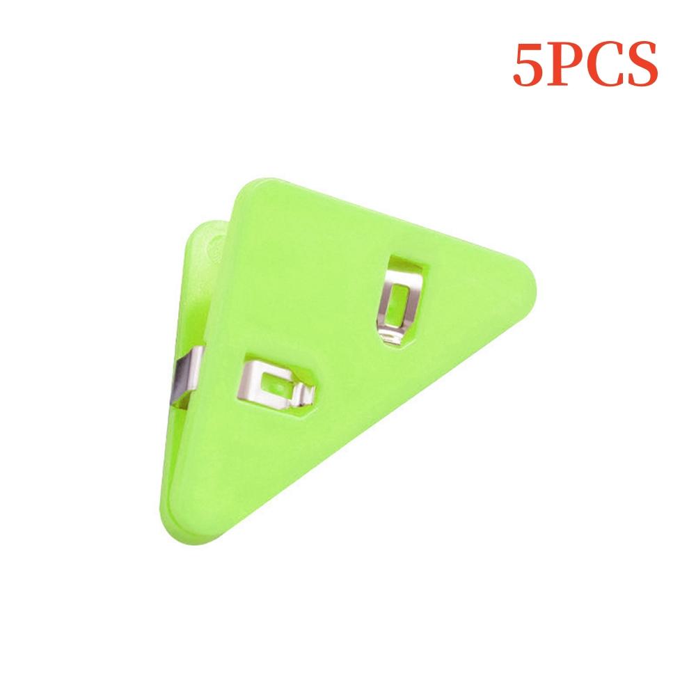 5/10Pcs Solid Color Triangle Corner Clips Page Holder Paper Clip Office Accessories Photo Clamp School Supplies Stationary