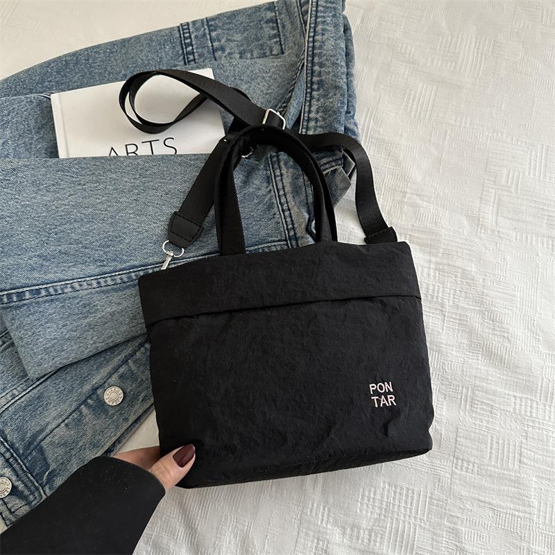 Модные и популярные сумки, сумки-тоут, женская повседневная простая нишевая сумочка, наплечная сумка-мессенджер, портативная нишевая