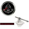 52mm Rudder Angle Indicator with Rudder Angle Sensor Red Backlight 0-190 Ohm for Marine Yacht 12V/24V