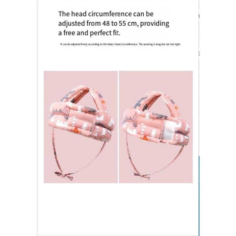 1PC Baby Anti-collision Hat, Baby Toddler Anti-drop Hat, Children's Anti-drop Headgear, Safe and Breathable, Washable, Universal In All Seasons