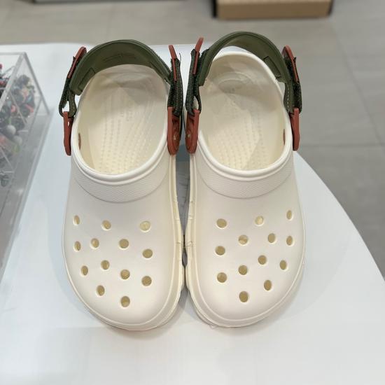 Old Terrain Clogs Chalk 206340-0WV M8W10(265)