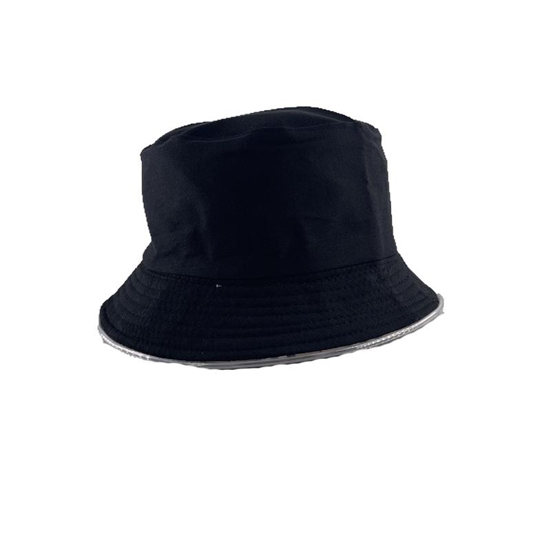 Night Club Dancing Party Performance LED Luminous Bucket Hat Colorful Neon Light Fishermen Caps Man Woman Glow Party Decor