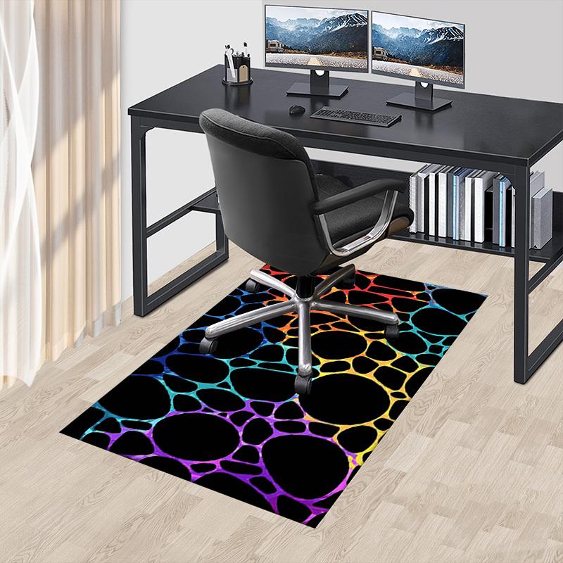 1PC Abstract Pattern Extra Large Non Slip Floor carpet, Office, family, bedroom, Studio   Large Area Rug Indoor Rugs, , Vibrant Colors