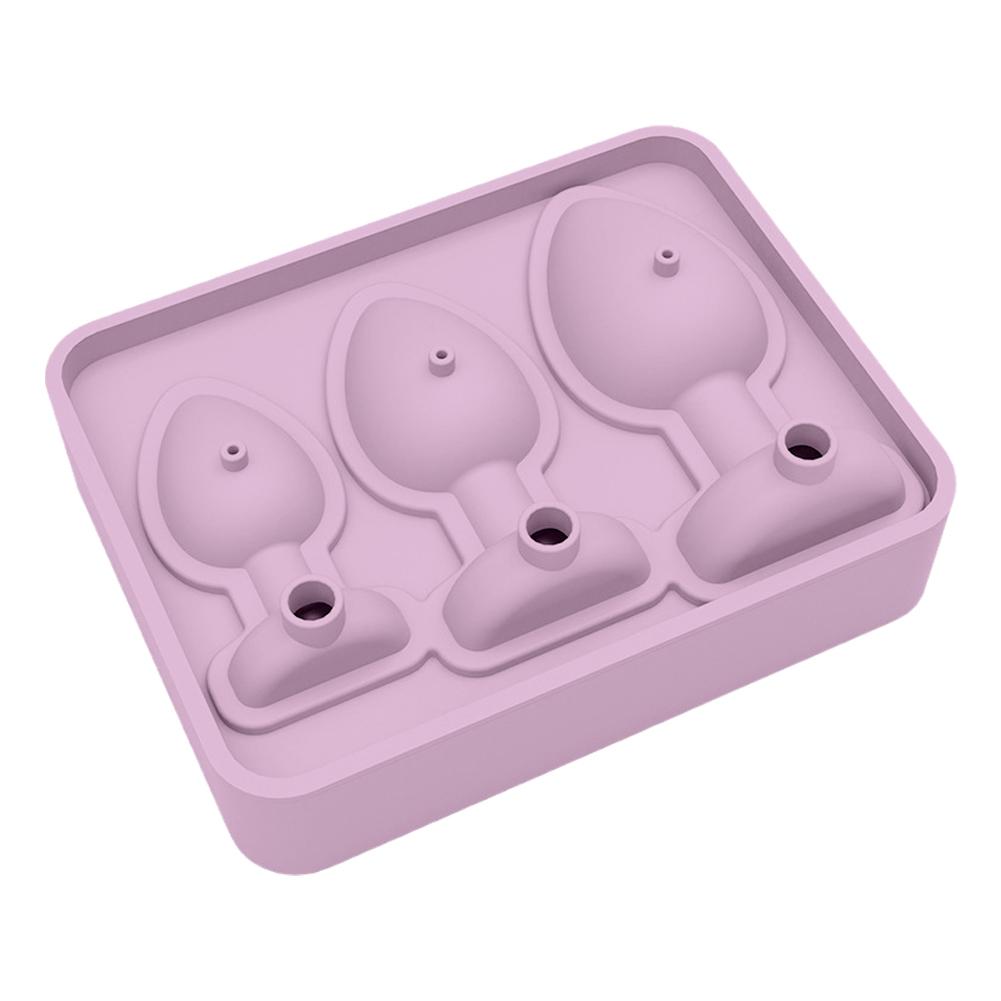 1 pièce Moule à glaçons en silicone Bac Faiseur en forme de Plug Anal Drôle Pour Fêtes Bars Cocktails Whiskey Dîner Outils de Cuisine DIY Gadgets